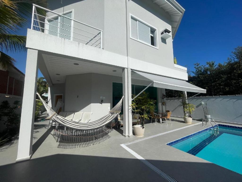 Casa Linda E Espacosa Com Piscina No Guarujá Exterior foto